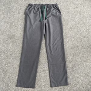 Figs Pisco Basic Scrub Pants Men's Drawstring FM4500T Gray Size Large Tall LT